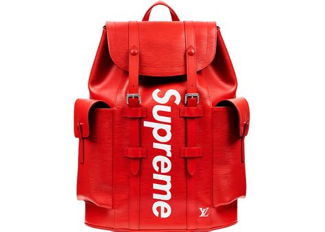 supreme louis vuitton bape backpack|louis vuitton christopher backpack price.